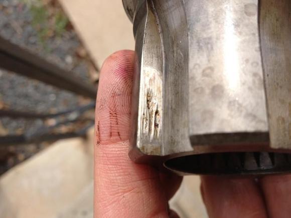 scarred compensator part