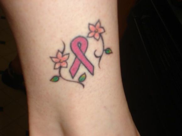 we added more to our pink ribbons