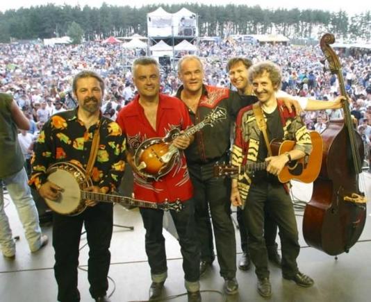 Bluegrass 43 at Craponne Country Rendez-Vous Festival in 2002