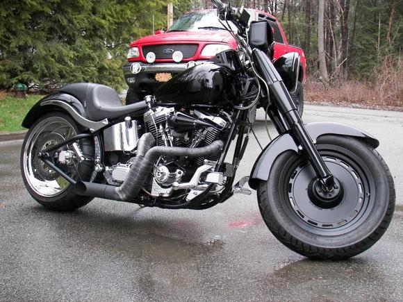 Quick shot with front fender on.