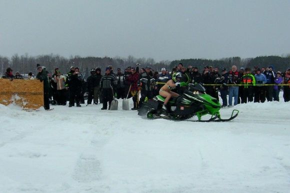 Bikini Radar runs in Michigan, about 18 degrees out!