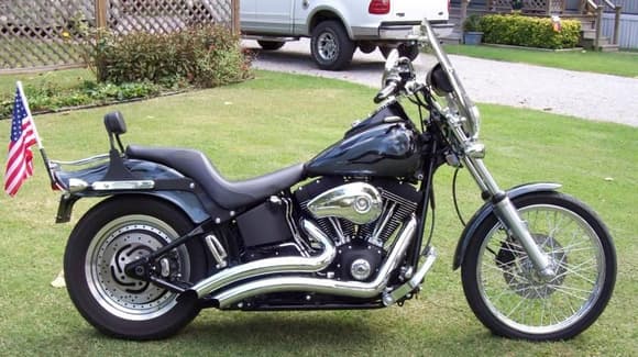 in '06 an '04 Night Train replaced the '99 - First Softail. Sweet bike