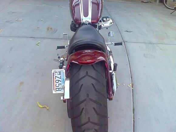 rear view