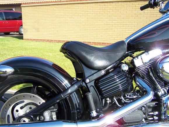 No More Chrome Seat Bracket