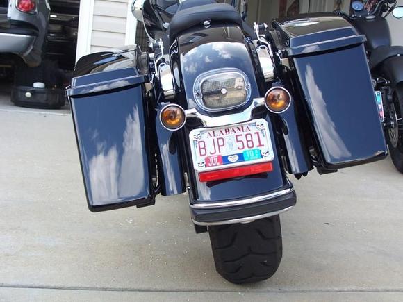 smoked LED tail, SG turn signals, and filler strips