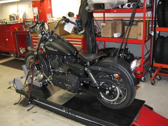 Now, with the 103' big bore and lots of powder coat.