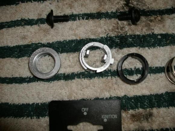 nut hub and plastic thingy