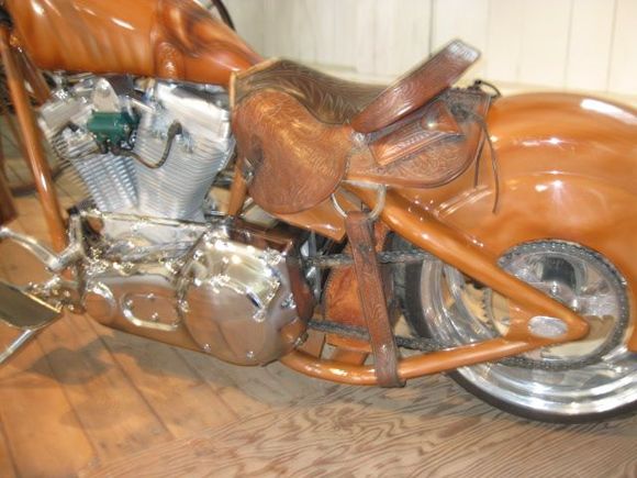 Note the detail on the saddle..