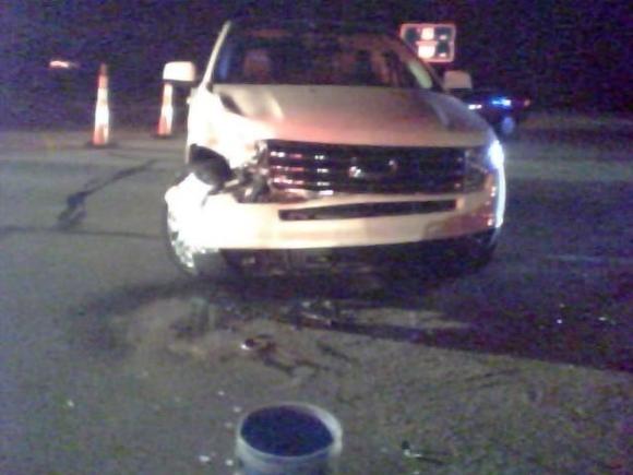 at scene bleed out om the scene. you ain't driving yer car home. ha