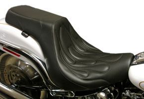 Softail Deuce Square Seat at SideRoadCycles.com