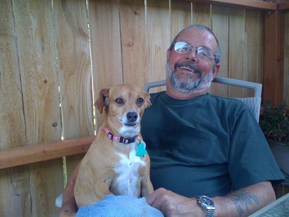 Dad and the baby