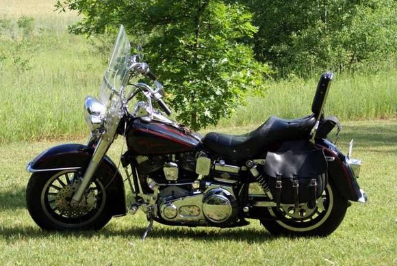 My 75 Shovel...   It'll rattle your brains around...