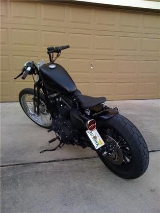 custom chopped  fender