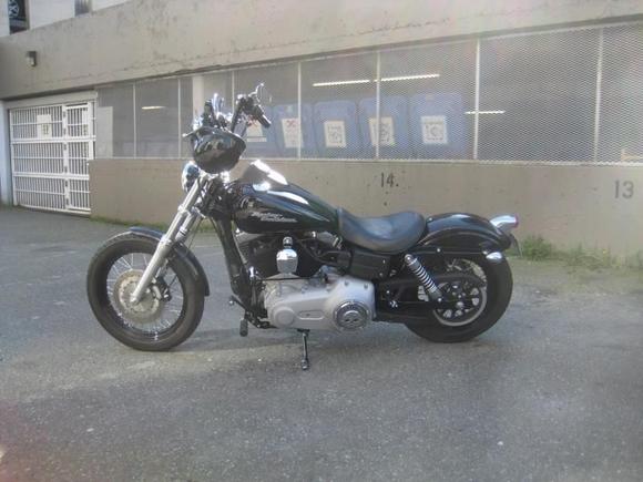 Just after a beauty cruise out to Horseshoe Bay