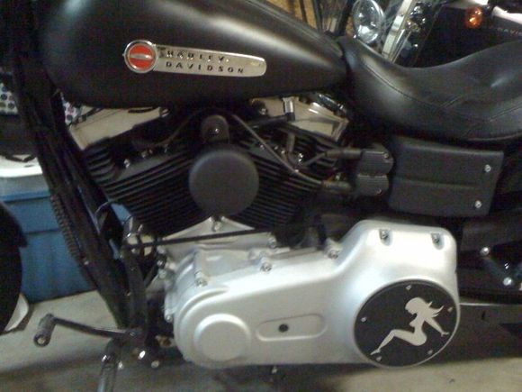 With new emblem and derby cover.