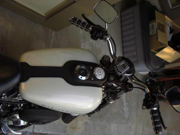 w/ 4" risers