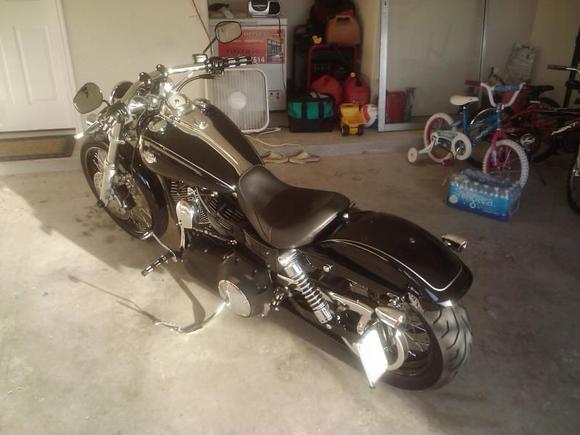 Put on some drag bars