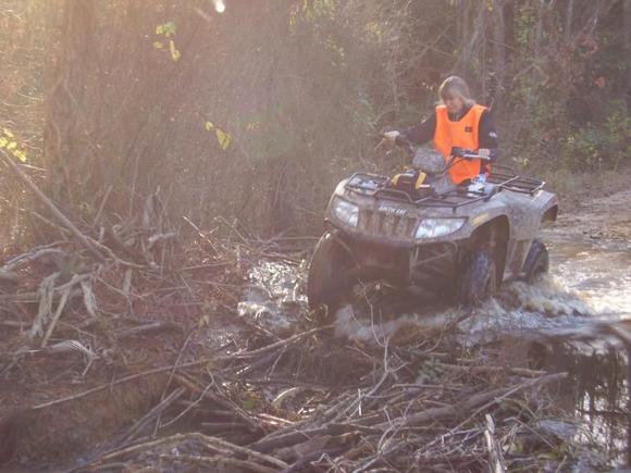 Sweetie 4 wheeler Nov '09