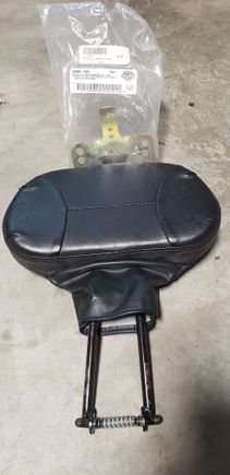 Driver backrest with mounting kit. Fits 2009 and newer touring bikes. $175 shipped to lower 48. 