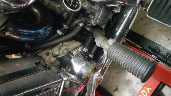 Right peg with stock 52700-65 support