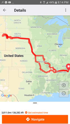 No problem traveling on my 48. Wouldn't have it any other way right now. Plus a blast to ride to work every day. 