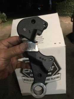 thats rear caliper holder I had chromed as well, btw