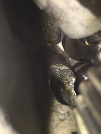 Rough casting? Google Images seems to show me a lot of the same finishing of the breather cavity.