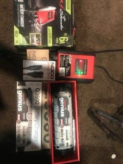 MY COLLECTION, MINUS THE BATTERY TENDER VERSION, SOLD SAME DAY,LOL