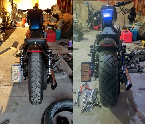 The 4.5" rim really makes for the full effect of the 170 width. Loving the look so far!