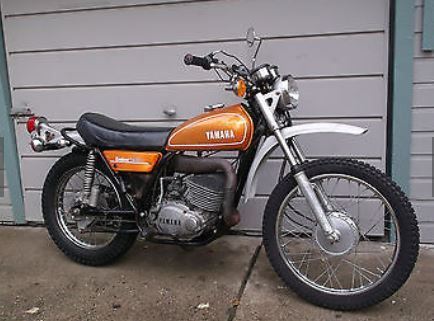 Yamaha 250 Enduro, I was 17