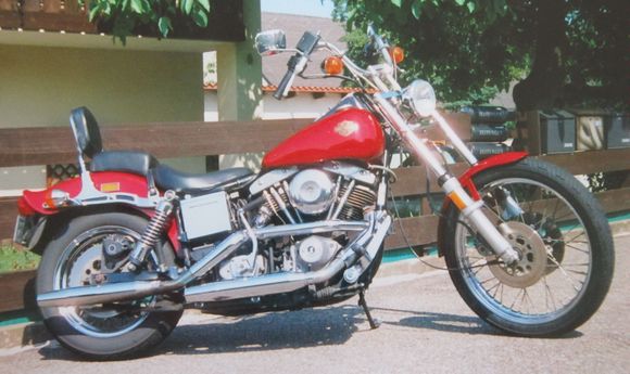 My 1983 FXWG back in 1998 . . .