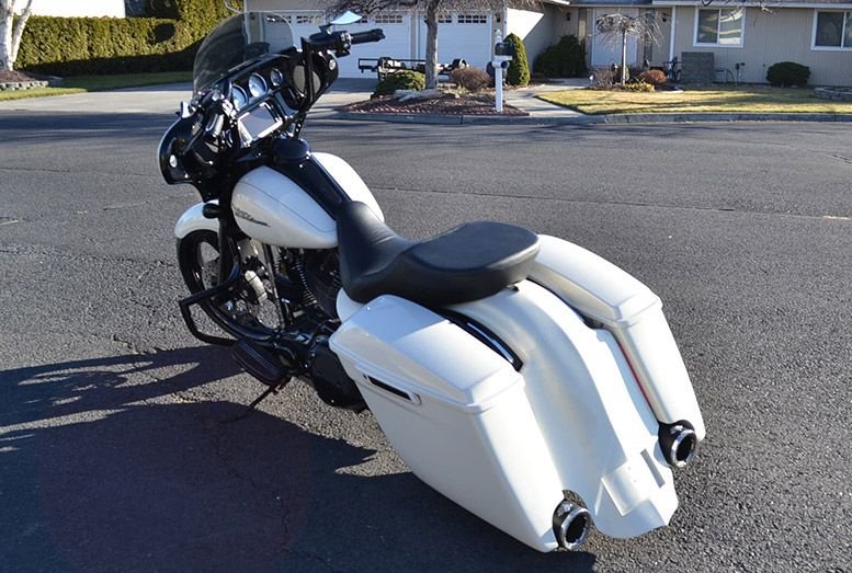 White Bagger Build - Done! - Harley Davidson Forums