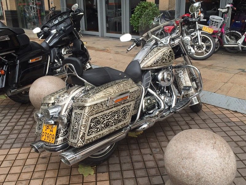 Spotted in Shanghai China  Harley  Davidson  Forums