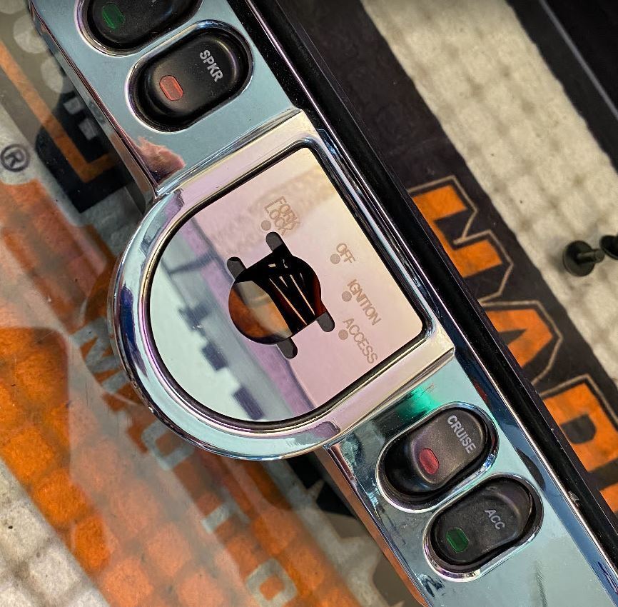 Ignition Switch Name Plate Harley Davidson Forums