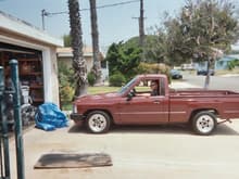 My Beast 1986 toyota pick-up R.I.P.