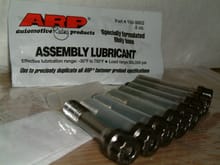 Required ARP bolts