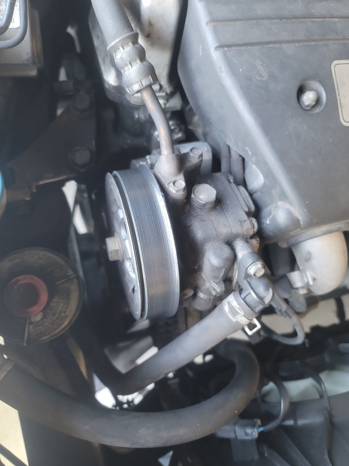 Serpentine belt is off center Honda Accord Forum Honda Accord