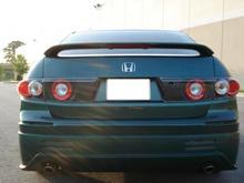 Tail end sporting the rest of the bodykit and tails.