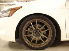 Work emotion CR KAI 18x7.5  42 
Kumho ASX 225/40/18