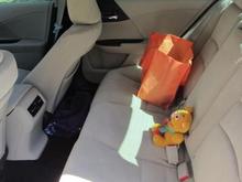 Plenty of rear seat room for second co-pilot