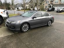 2017 hybrid Touring Sub  and tint