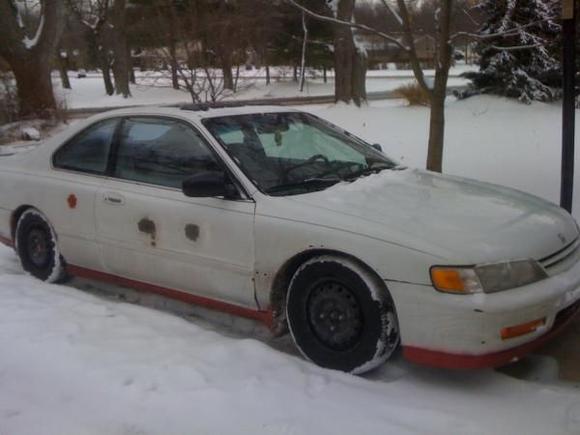 winter time-before finished project