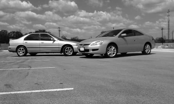 My 7th Gen Accord and My brothers Accord