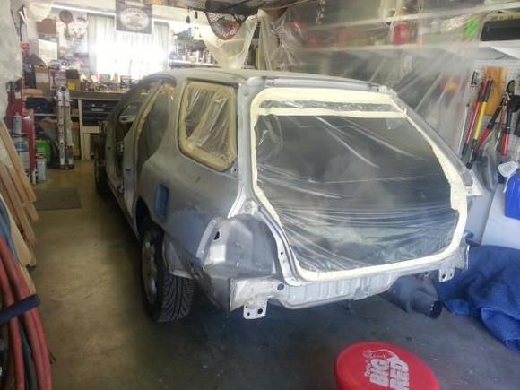 full paint change and body body work
