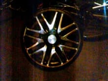 Wheel i painted Stock integra wheel to my customation