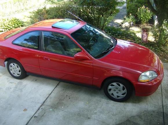 My boring civic....