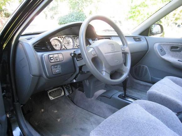 DRIVER INTERIOR
