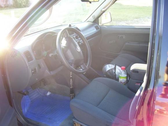 Nothing special here...not even a tilt steering wheel :eek: