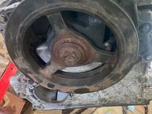 Harmonic Balancer Bolt - The tightest bolt I've ever encountered as a DIY'er.  
