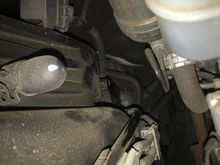Rattle caused by this bracket no bolt